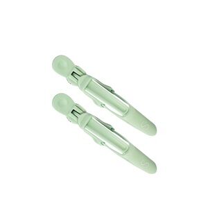 3/$5 Beachwaver- Sage Green Darby Clips set (2) Retail $6